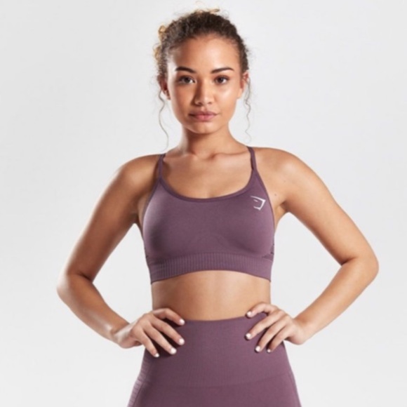 Gymshark Other - Gymshark Seamless Sports Bra in Purple Wash